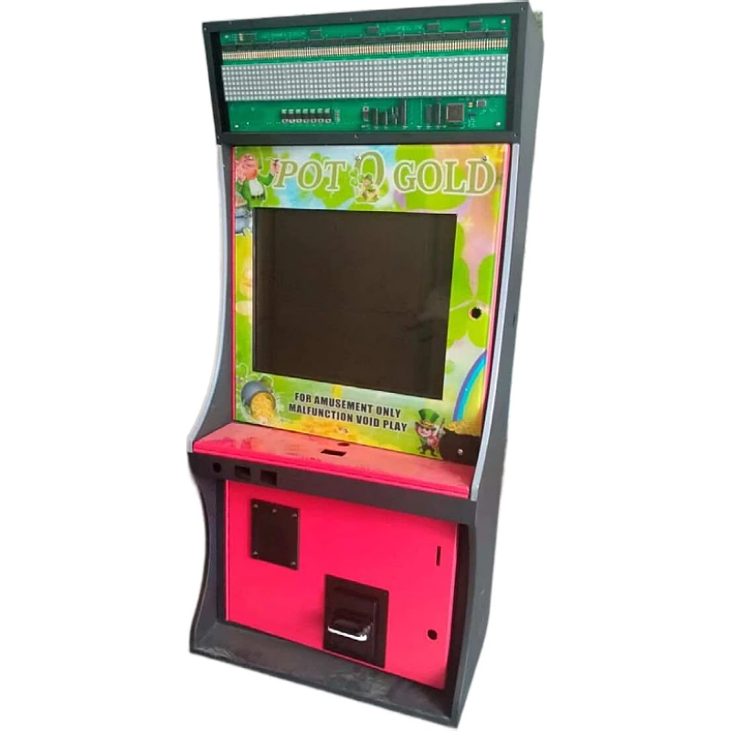 Metal cabinet  use for Amercian roultte and Pot o gold game machine