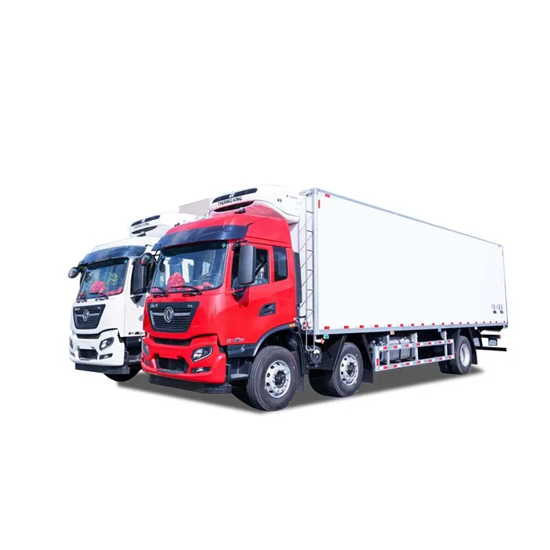 Dongfeng KR 6x4 Drive Type Refrigerated Cold Van Refrigerated Truck For Sales