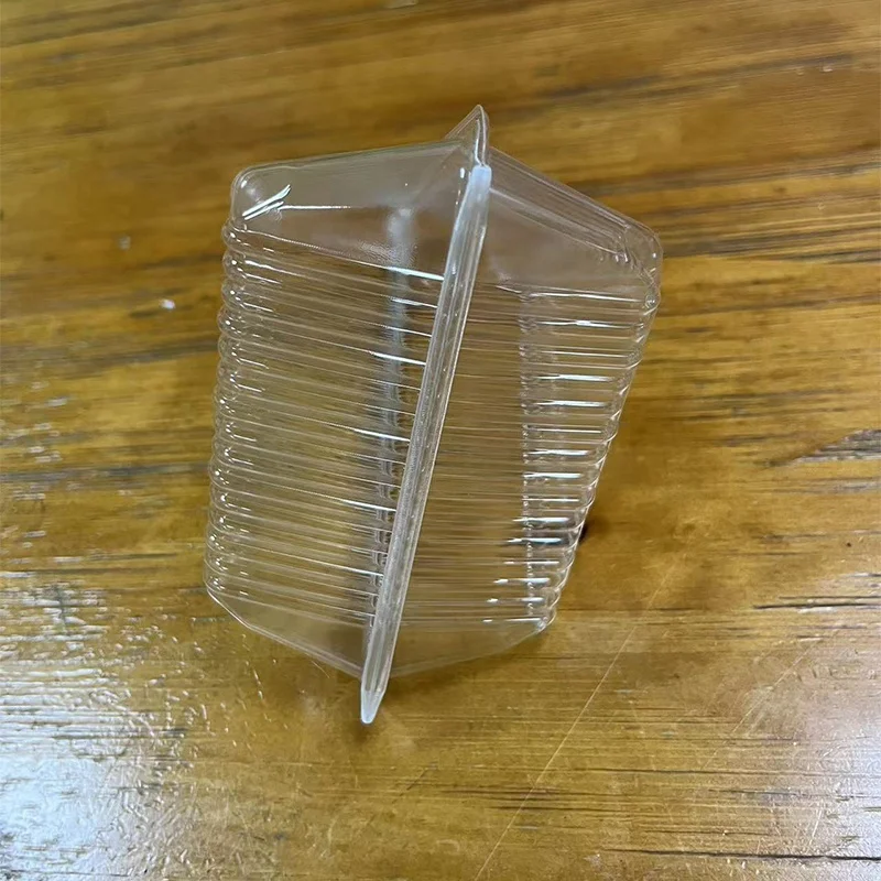 hinged pla clamshell strawberry packaging