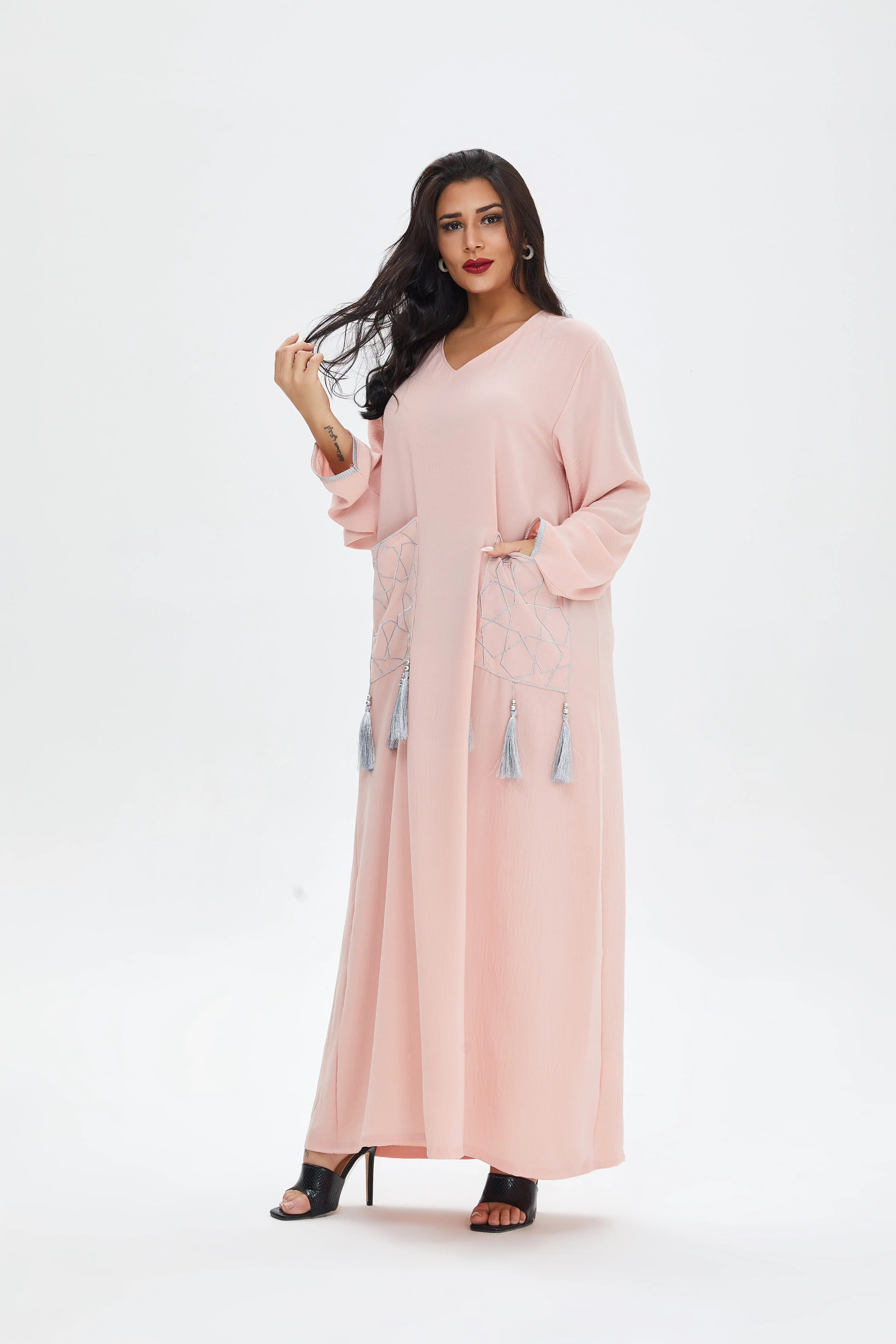 
Arab sleepwear pajamas robe night home wear pijamas pj gown for women nighty dubai muslim dress islam islamic clothing clothes 