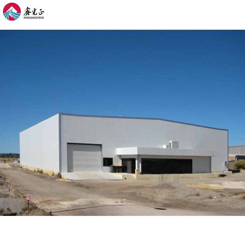Low Cost And Fast Assembling Prefabricated Steel Frame Warehouse Metal Building