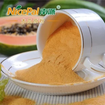 Natural spray dried fresh papaya juice powder for cake bread baking products instant iced drink milkshake yogurt