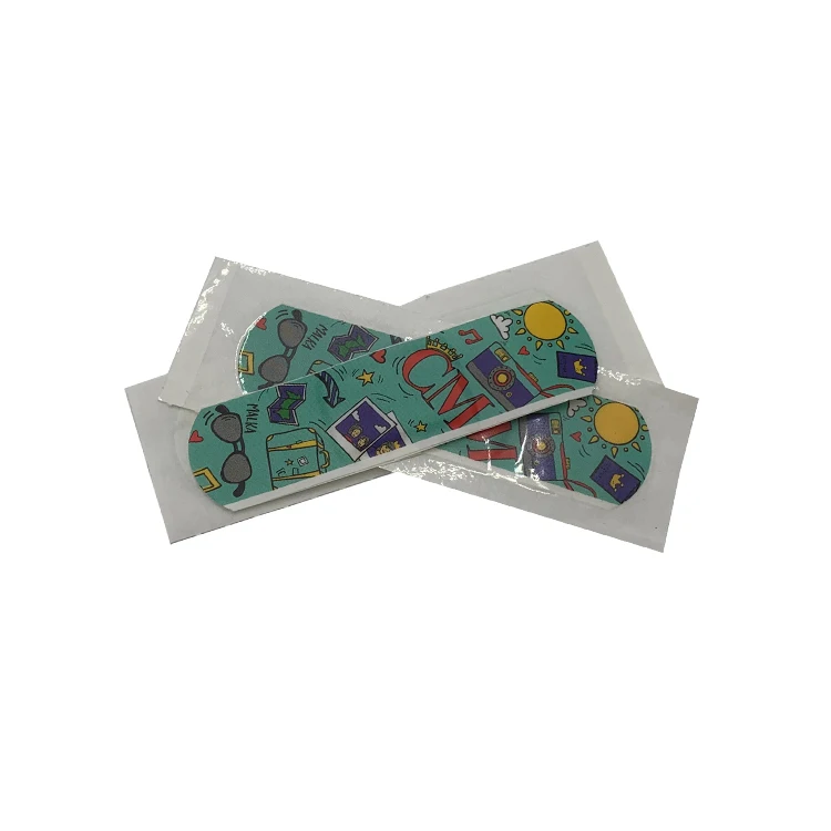 OEM services cartoon printing custom baby band aid