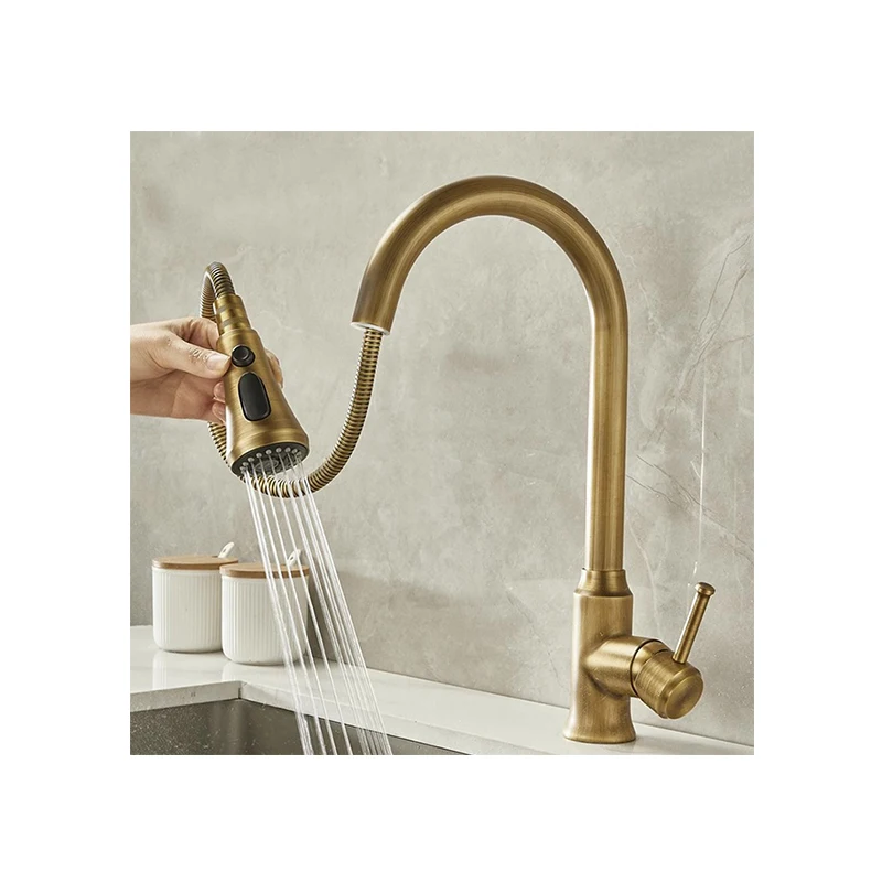 Household Ceramic Cartridge 3 Outlet Models Kitchen Mixer Kitchen Sink Faucet For Bathroom