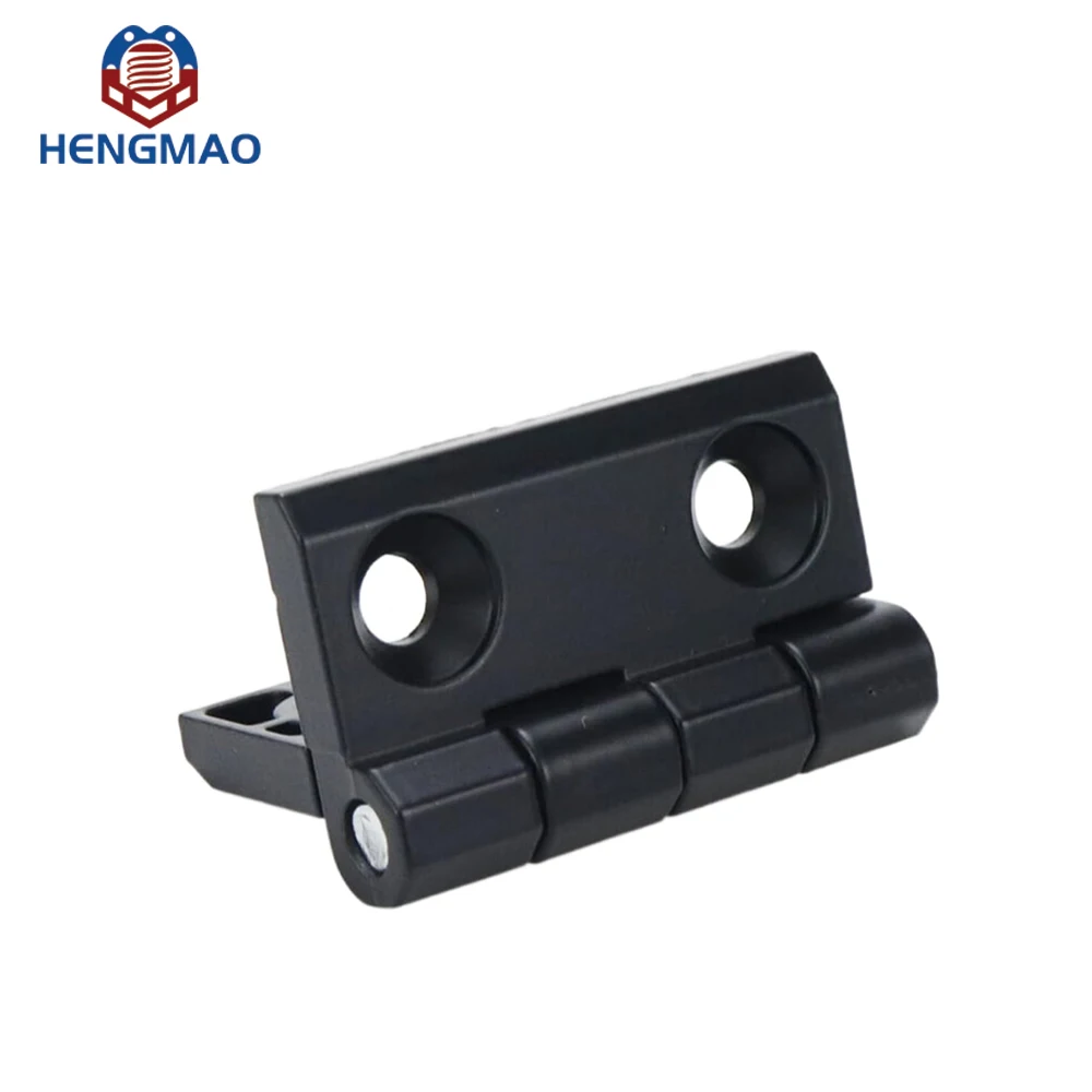Black Zinc Alloy Hole Heavy Duty Hinge and Screw On Hinge For Cabinet Industrial