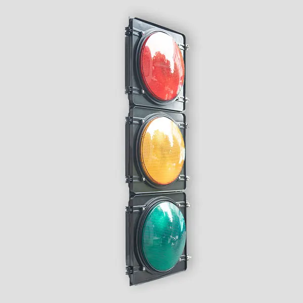 300mm 3 Aspect Hi Power Full Ball Led Traffic Signal Lights With  PC Housing For Sale