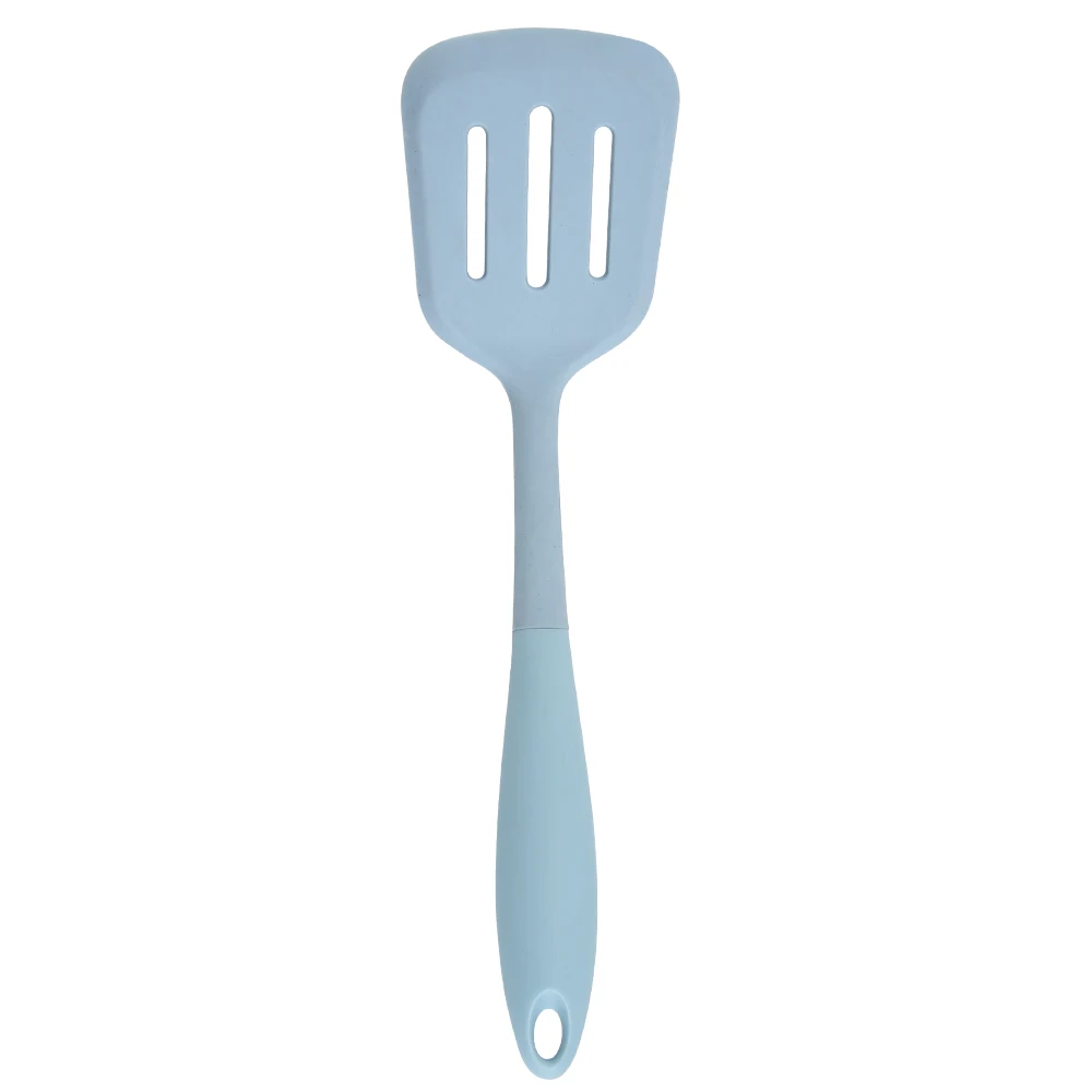 High quality exclusive design 4piece utensil set with pp handle spoon slotted spoon whisk and slotted turner  silicone utensils