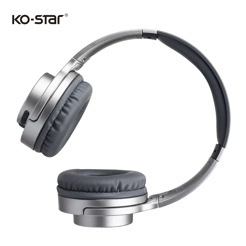 Bluetooth Over Ear Noise Cancelling Wireless Headphones, Stainless Steel, Type-C Charging