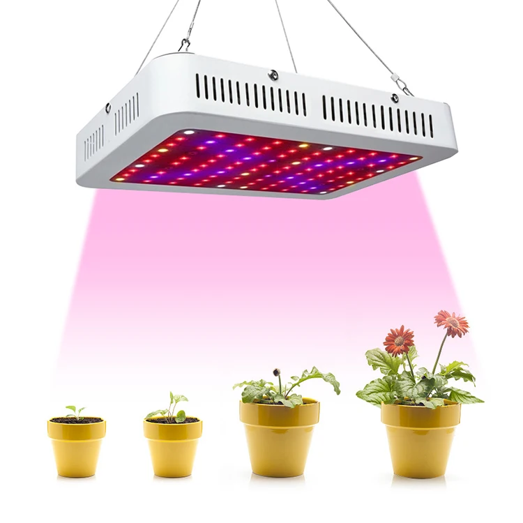 1000W Dual Chip UV IR Full Spectrum LED Grow Light, Hydroponic Plants Herbs Veg Fruits Growing Lamp for Indoor Cultivation