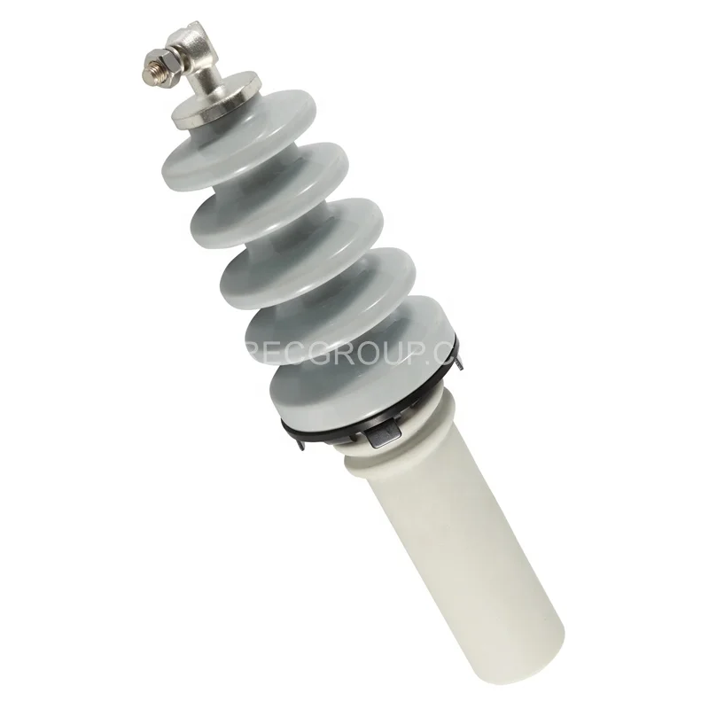 15KV 130A 95KV BIL eyebolt ANSI standard porcelain bushing