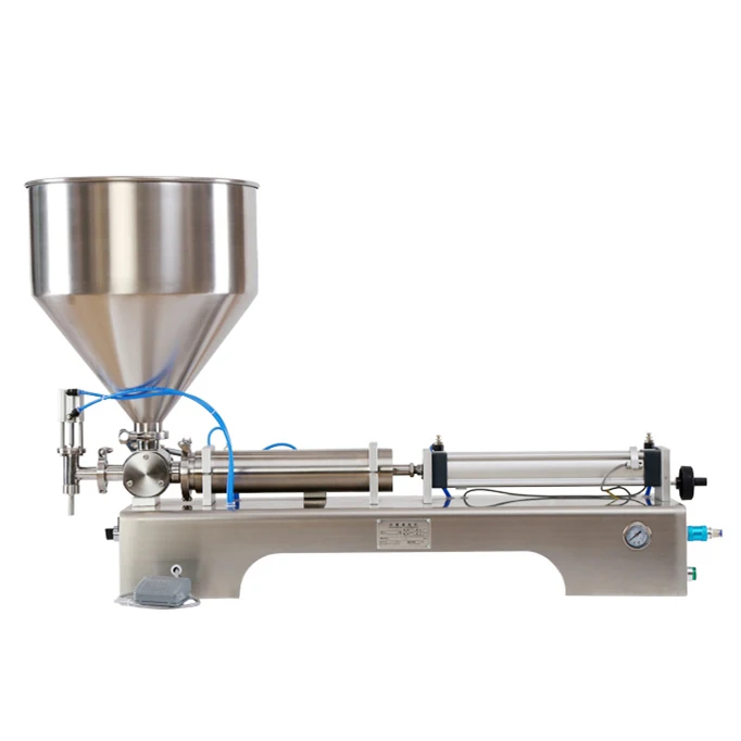 SWANSOFT Semi Automatic Liquid Drink Beverage Filling Machine Liquid for Small Bottle Single/Double Head Beverage Liquid Filling