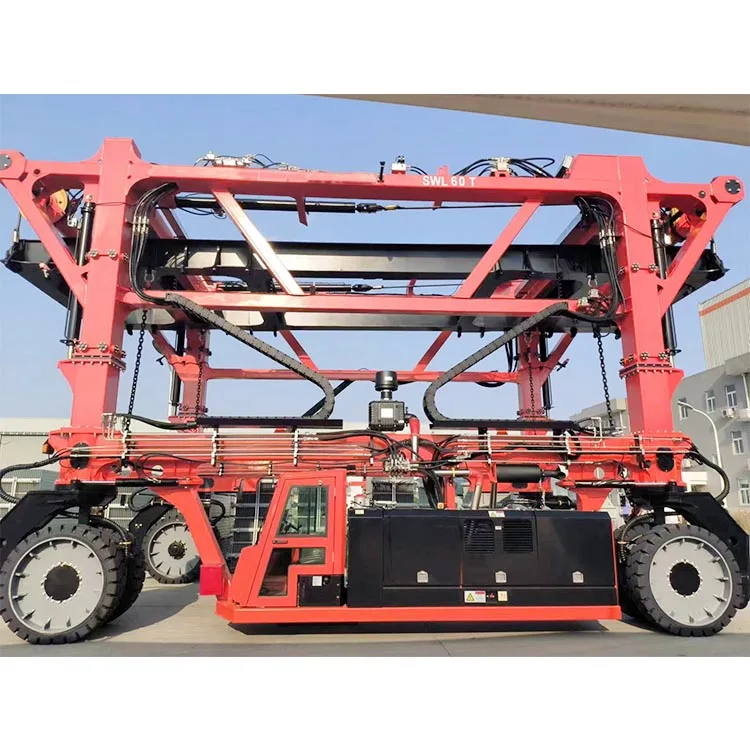Empty Container Handler Multicab Carry Gantry Rubber Type Hook Lift Container Straddle Carrier