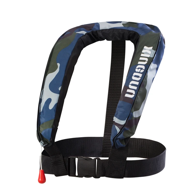 Распродажа, красочный экологически чистый Автоматический надувной спасательный жилет 75N для детей, одобрен CE