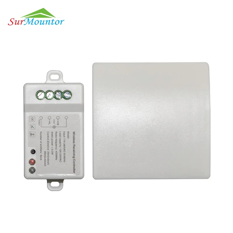 
Wireless Remote Control Light Touch Switches, Smart Home Remote Control Wall Switch 