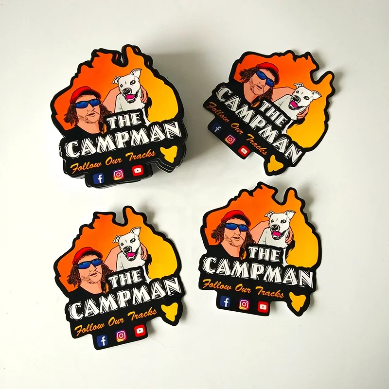 Waterproof Custom Vinyl Brand You Logo Sticker Custom Die Cut Sticker