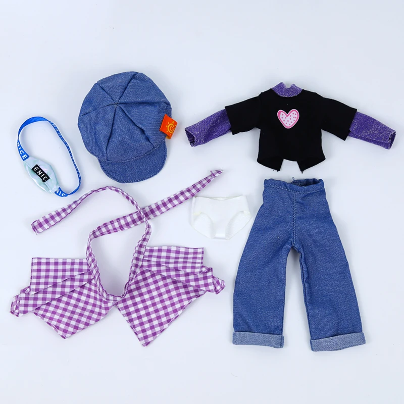 Стильная 1/6 Одежда для кукол BJD индивидуальная 12 дюймов комплект модного платья ручной работы