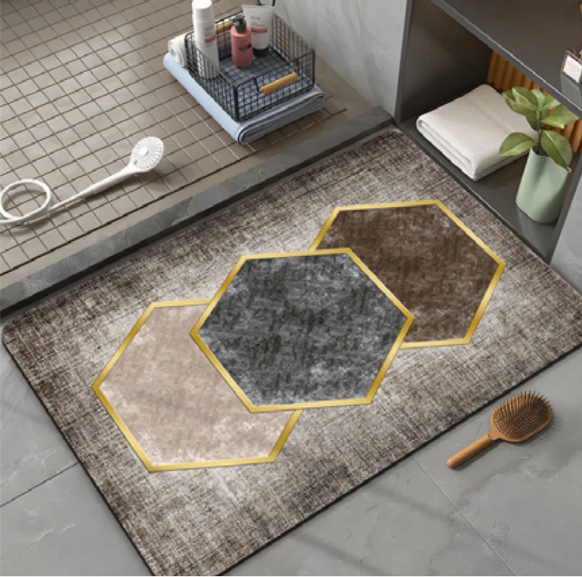 Wholesale diatomite bathroom door mat