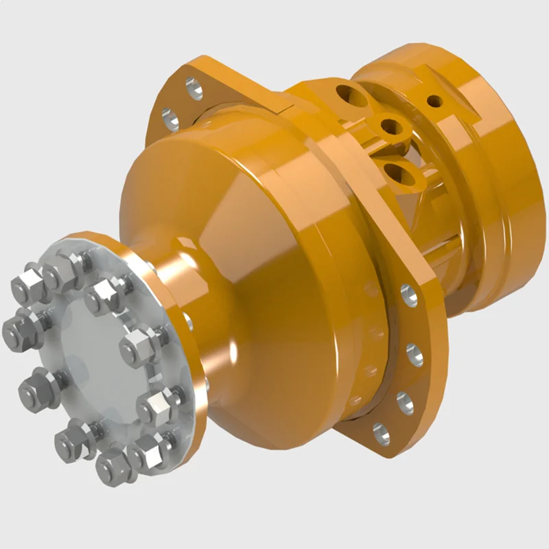 Variable Displacement Motor High Torque Poclain MS25 Hydraulic Motor