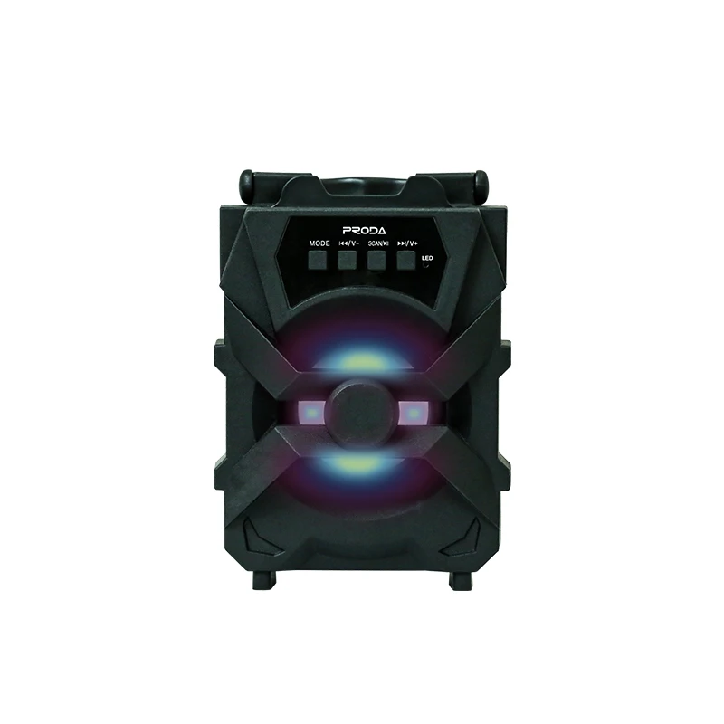 Proda Xunsheng Series Wireless mini Speaker PD-S500 for outdoor ground dance support tf card  aux input