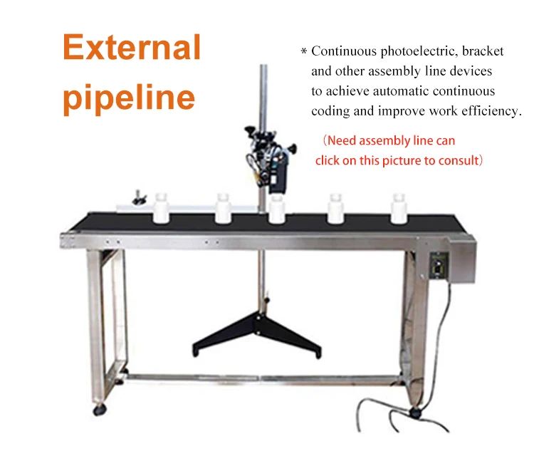 Hand laser printer T shirt expiry date printing machine Portable date code handheld inkjet printer