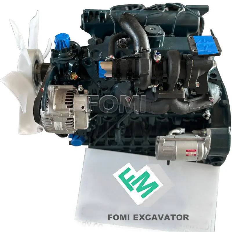 FOMI оригинальный Kubota V2403 двигатель V2403T V2403-T дизельный двигатель 2600 об/мин V2403-M-T-ET06 двигатель в сборе для экскаватора запчасти