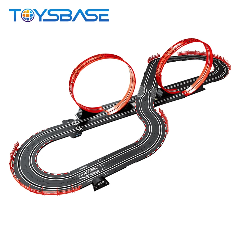 1/43 Scale Slot Set Toys Different Race Circuit Electric Double Rail Racing Track