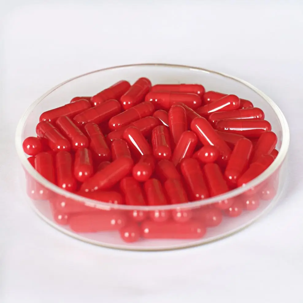 Colored Capsules Size 00 Customized Printing Best Selling Empty Capsules For Medicinal