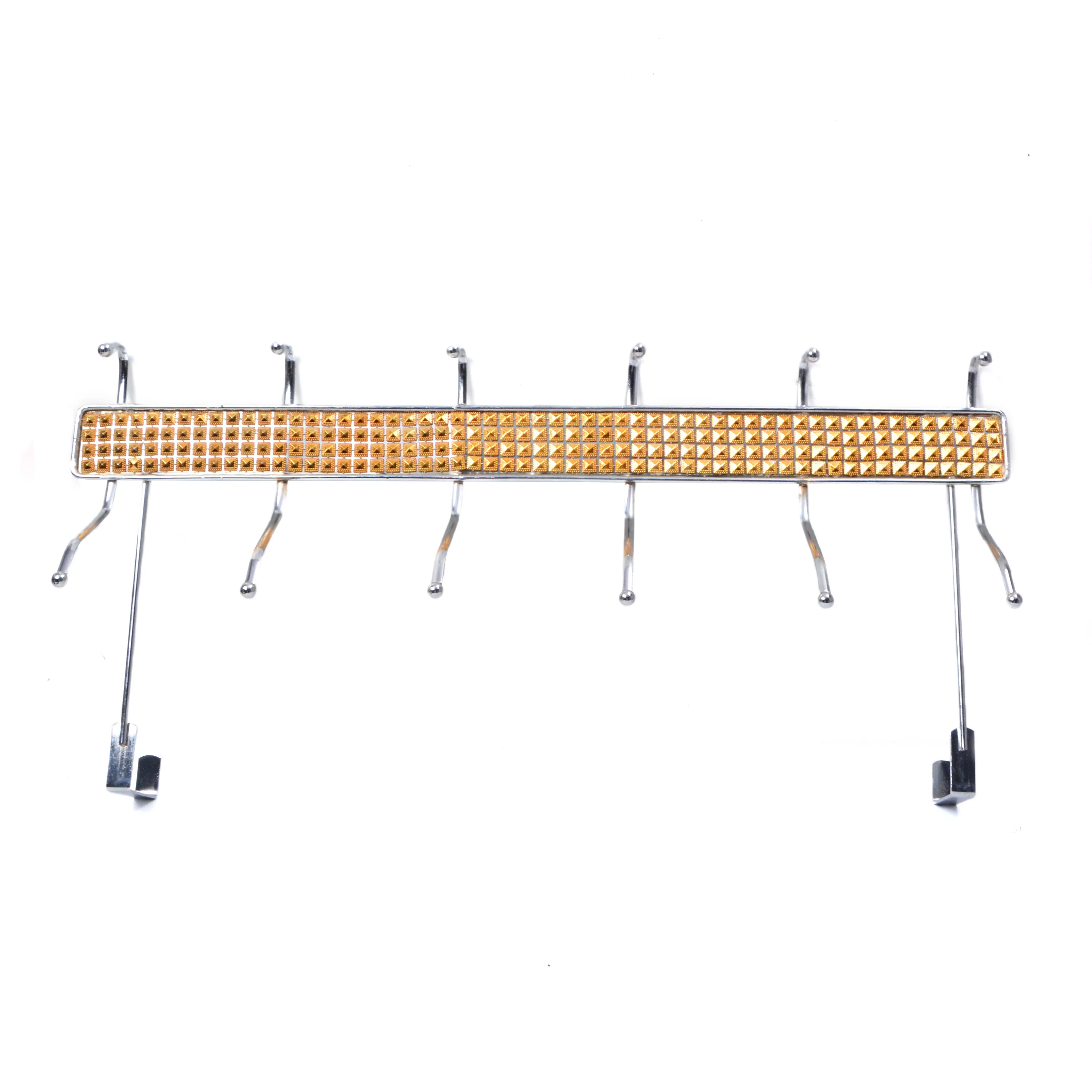 6Hooks Custom Hanging Clothes Towels Door Hooks Hanger For Bedroom Bathroom