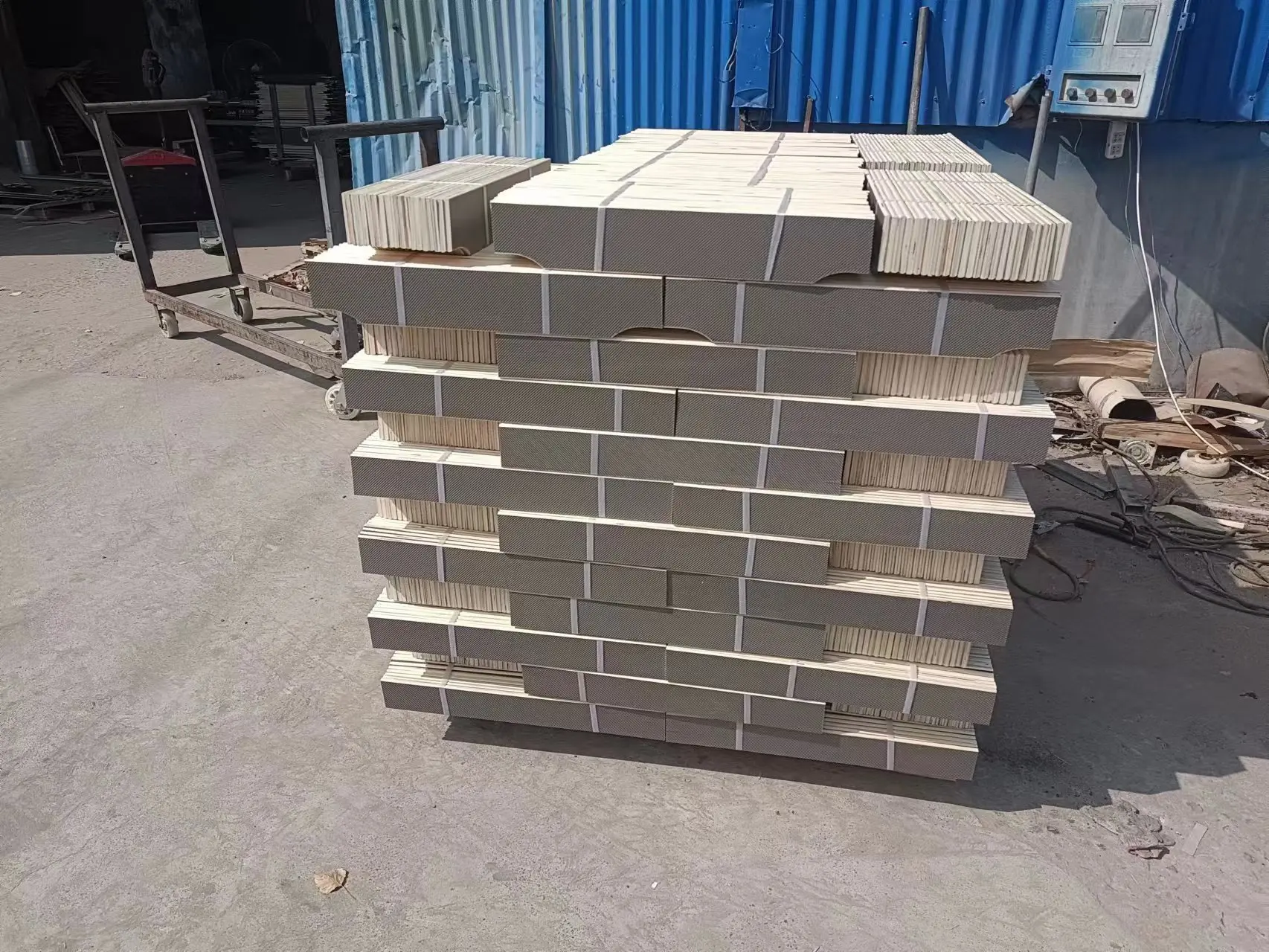 birch bed slat poplar bed slat  bent wood slat paper face glued face etc