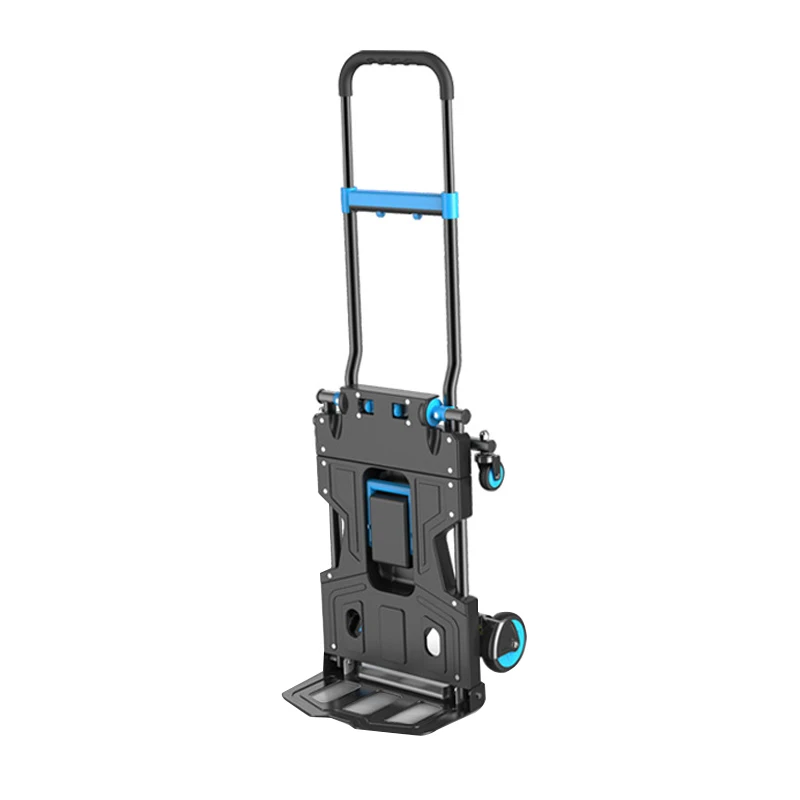 OEM Folding Hand Truck Heavy Duty 330LB Load Carrying Convertible Dolly Cart Retractable Handle 2 in 1 Dual Functional Handcart