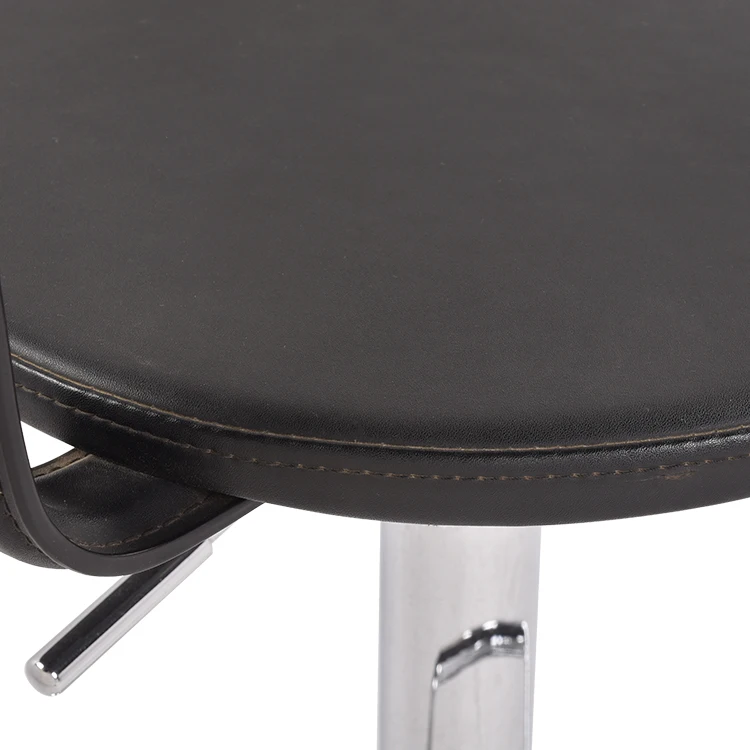 Adjustable Modern Counter Height Barstools Swivel European Bar Stools Dining Chair With Back