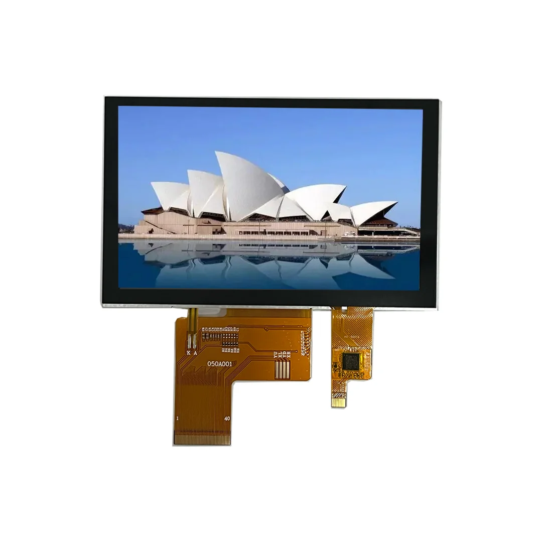 5 Inch 800*480 RGB IPS CTP Capacitive Touch Panel tft lcd touch screen module display