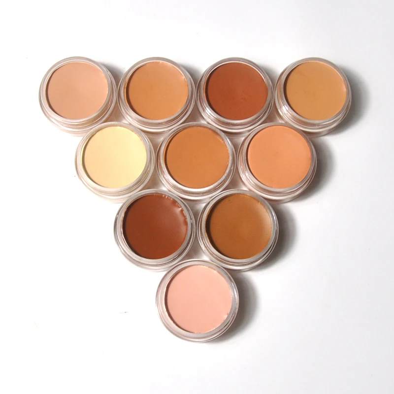 Wholesale Face Makeup 10 Colors Private Label Cream Concealer For Dark Skin Concealer Cream