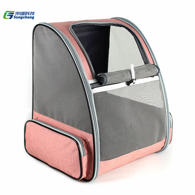 Mesh Breathable Pet backpack Traveling Pet Carrying Backpack for Cat Dog