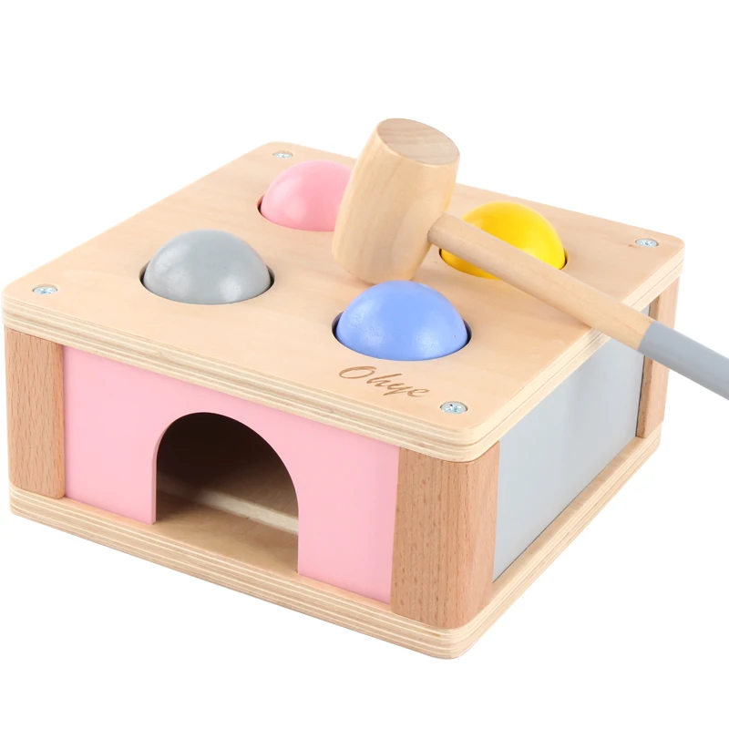 Wooden Hammer Whack A Mole Classic Educational Toys