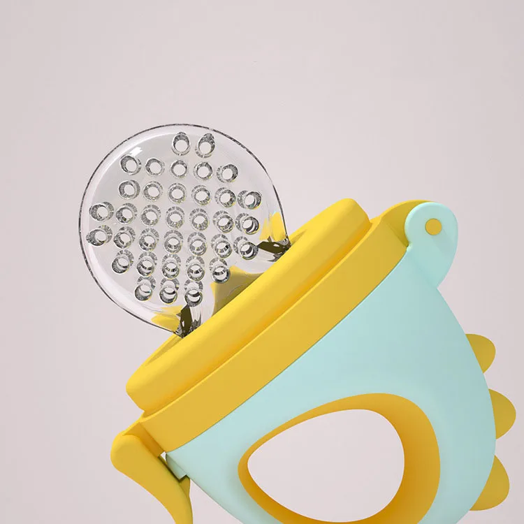 Food grade BPA free baby fruit feeder smoothie pacifier infant teething toys
