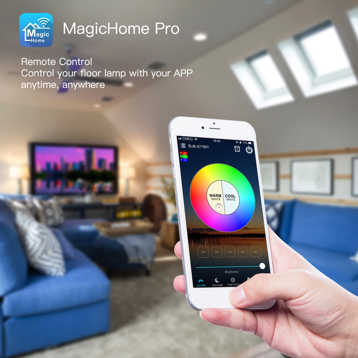 Комнатные современные красочные разноцветные RGB светодиодные лампы домашнее украшение для спальни угловая лампа APP wifi умная светодиодная напольная