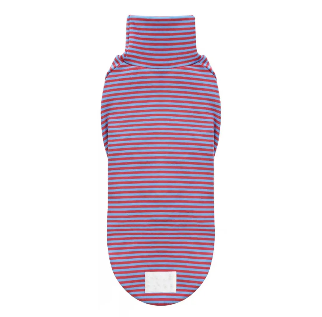 New Dog Light weight Soft Turtleneck clothes Warm Pet Vintage turtleneck sweater for small Large Dog