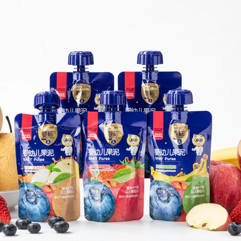 Freeze Dried Fruit Blueberry Puree Baby Puree