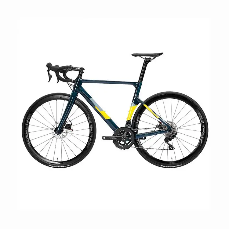 VESUVIO Original Carbon Fiber Road Bike 22 Speed 700C Complete Carbon Frame Fork Racing Bicycle OEM Disc Brake Race Bike