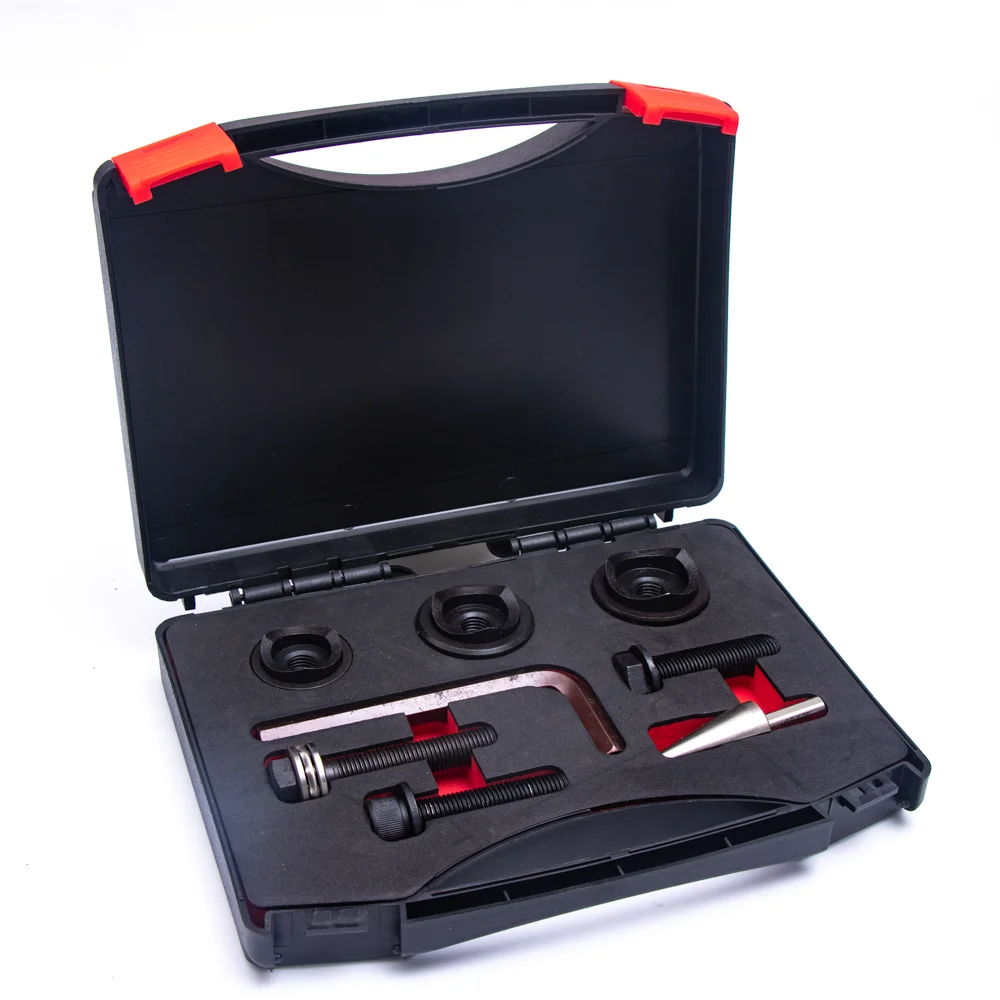 Factory Direct HSS Drill Bit Knockout Punch Set 7PCS Hole Punch Kit Set For Metal Sheet