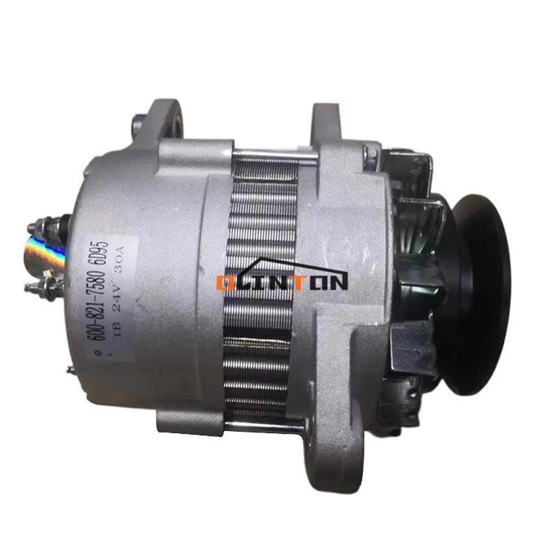 6D95 Engine 24v 30A Alternator Generator For Komatsu Pc100-3 PC200-1-2-5 600-8216120