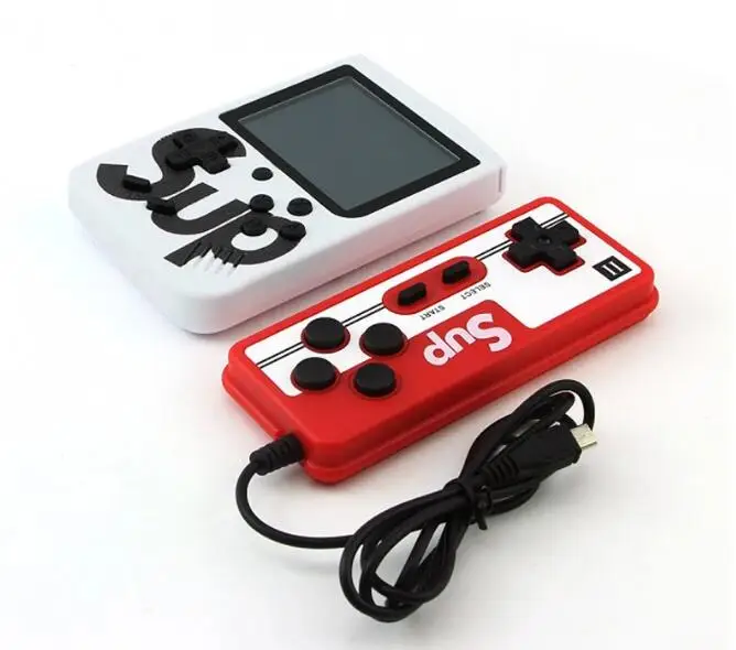 Handheld Game Player gameboy advance sup game box 400 in 1 Display gaming Mini Game Machine With Controller For 2 Players