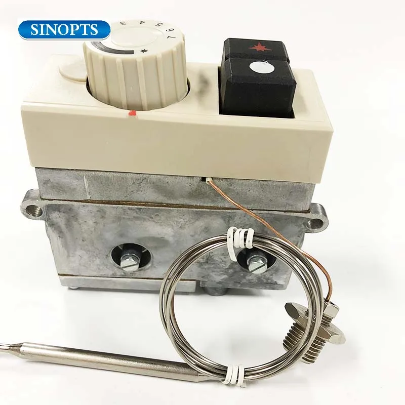 Термостатический клапан регулирующий газовые горелки промышленные для духовки