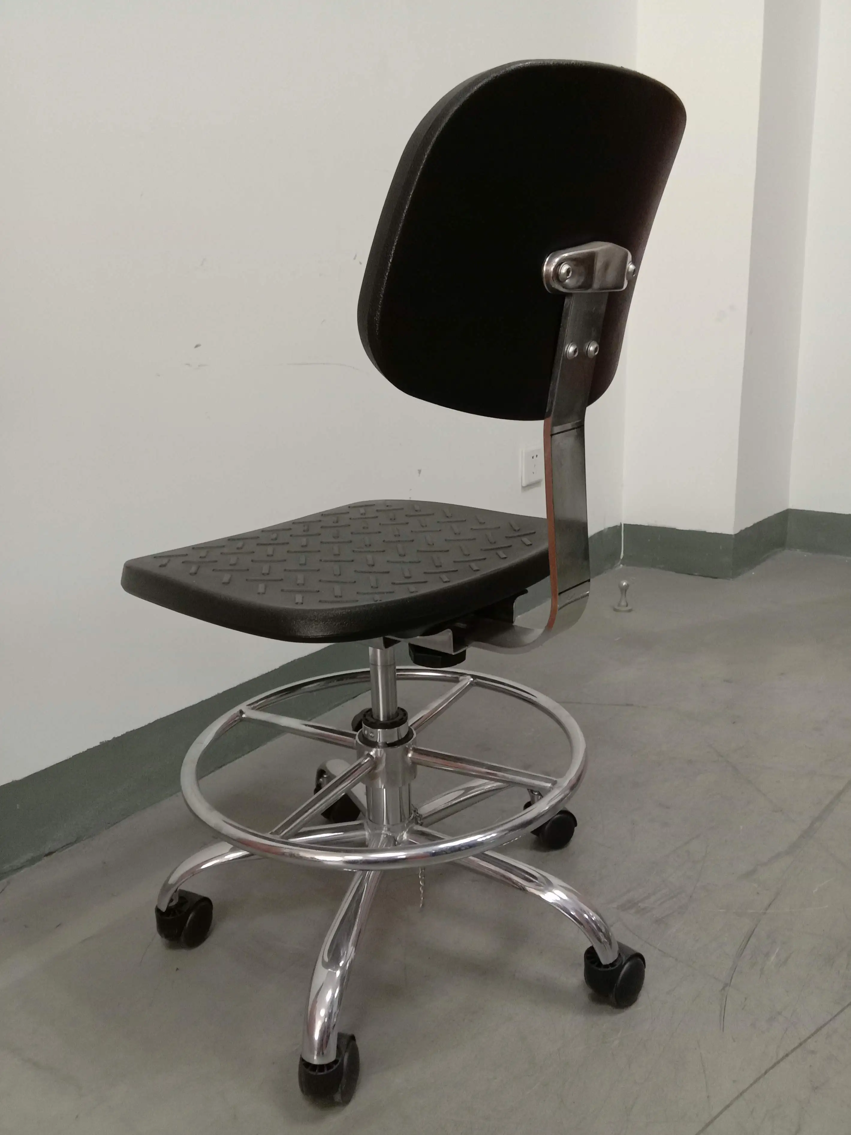 CONCO Antistatic workstation  ESD PU Foam Black Office Lab Chair