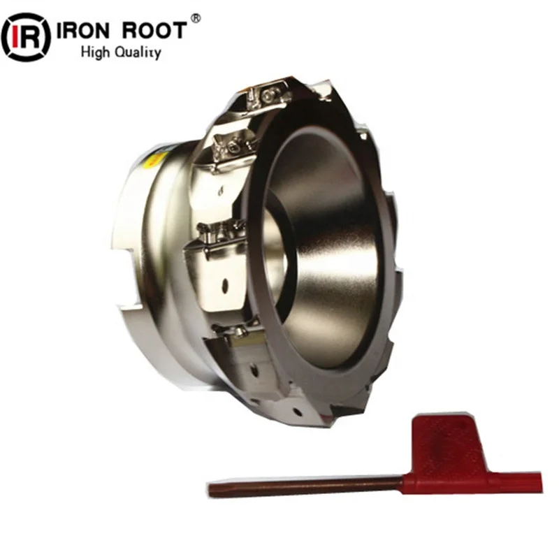 CNC Lathe Milling Tools Indexable Face  Milling Cutter Holder EXN03R Series For LNMU03 Tungsten Carbide Insert