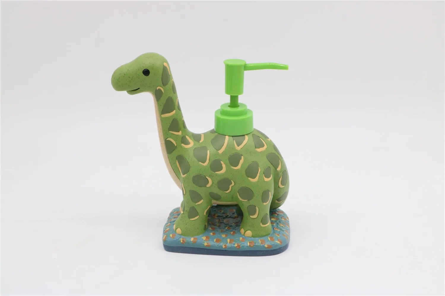 Factory price Complete dinosaur kids 4pcs resin bathroom set