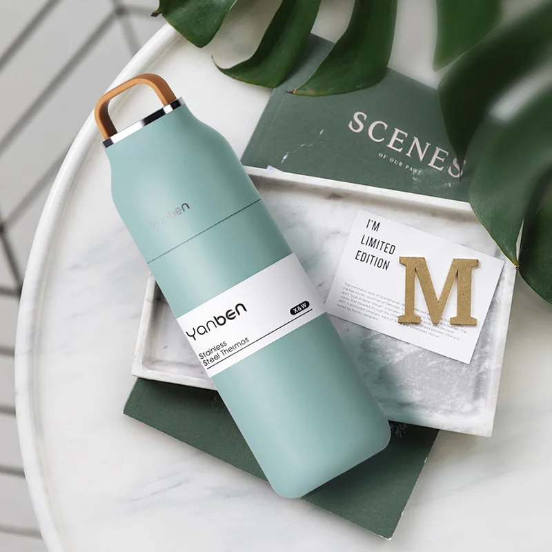 wholesale vacuum flasks & thermoses double Wall Insulation cups thermos stanley stainless steel water cup cold storage bottle