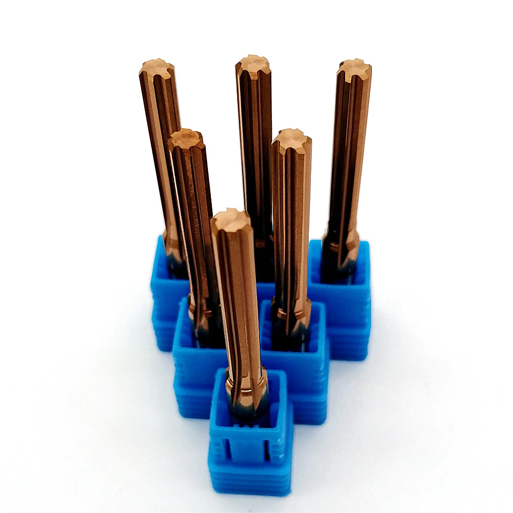 
AISHITE Customized Various Sizes Straight Solid Carbide Machine Reamer Sets For Stainless Steel Milling 