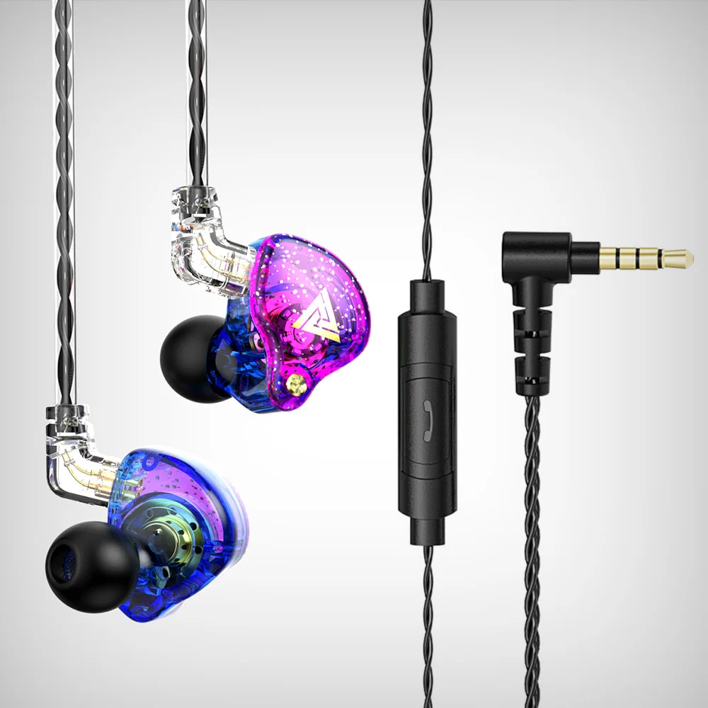 trending selling wired earphones, HiFi high-definition sound quality, deep bass in ear, portable to wear, gaming headphones